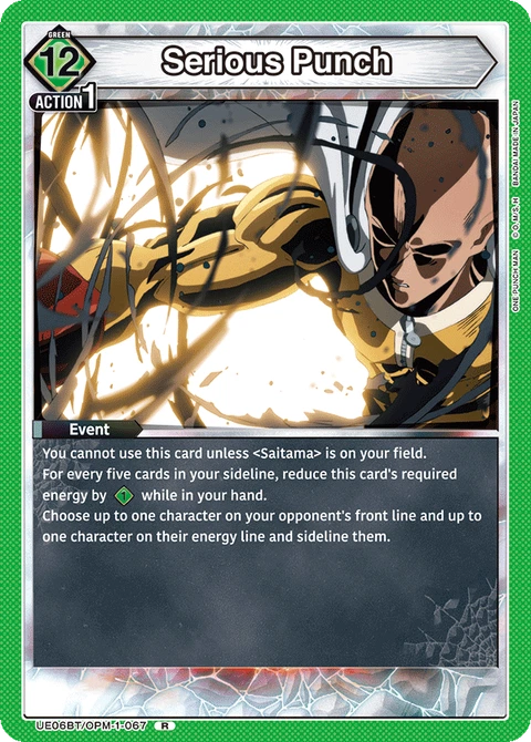 Serious Punch - Union Arena (English) card