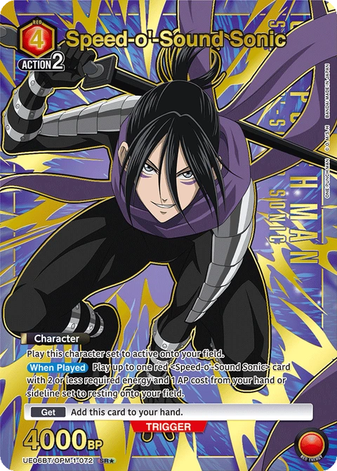 Speed-o'-Sound Sonic - Union Arena (English) card