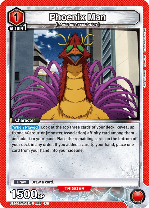 Phoenix Man - Union Arena (English) card