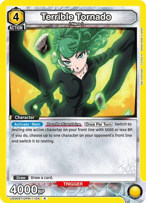 Terrible Tornado - Union Arena (English) card