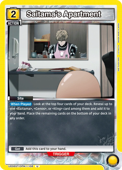 Saitama's Apartment - Union Arena (English) card