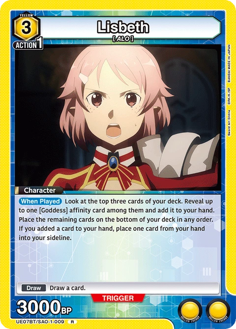 Lisbeth - Union Arena (English) card