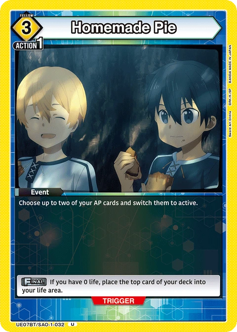 Homemade Pie - Union Arena (English) card