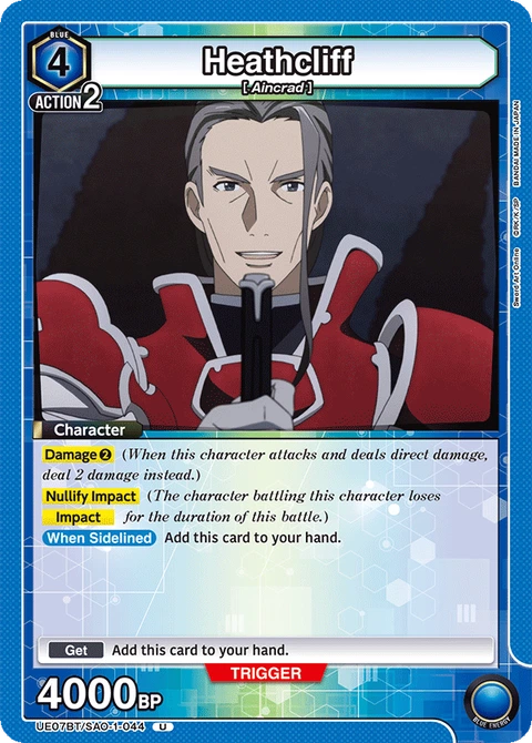 Heathcliff - Union Arena (English) card