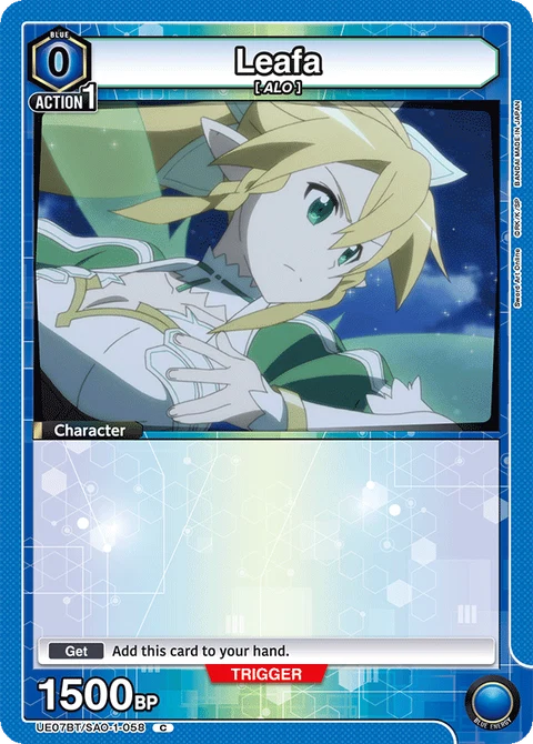 Leafa - Union Arena (English) card