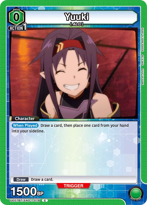 Yuuki - Union Arena (English) card
