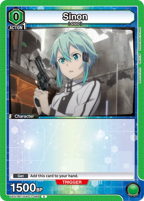 Sinon - Union Arena (English) card
