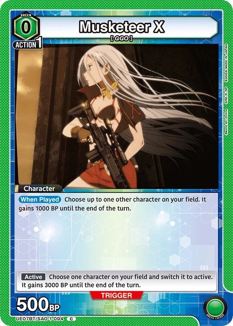 Musketeer X - Union Arena (English) card