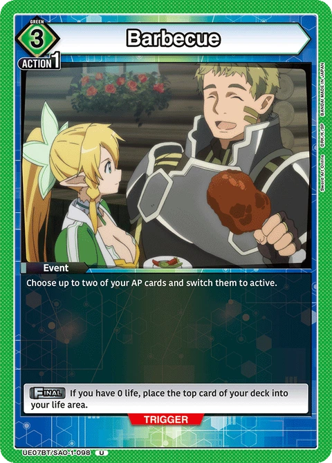 Barbecue - Union Arena (English) card