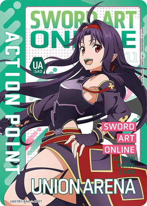 Action Point Card(Sword Art Online) - Union Arena (English) card