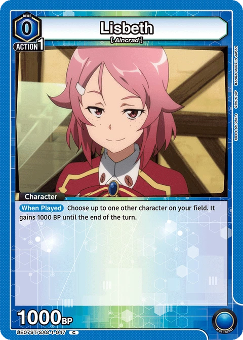 Lisbeth - Union Arena (English) card