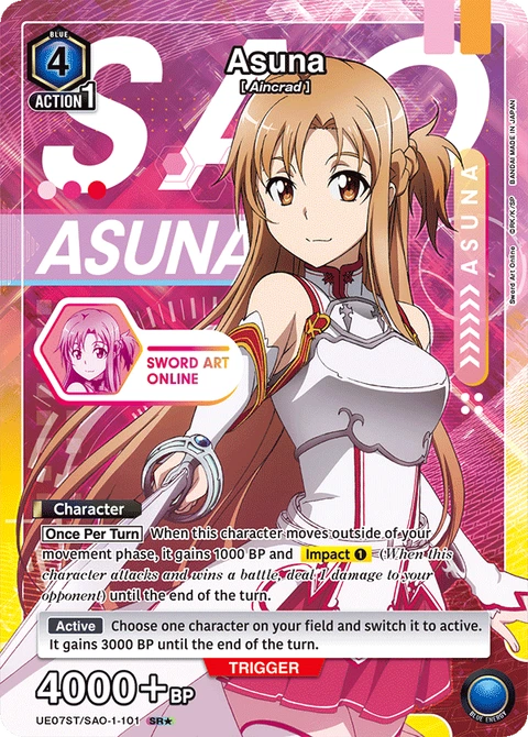 Asuna - Union Arena (English) card