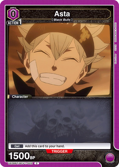 Asta - Union Arena (English) card