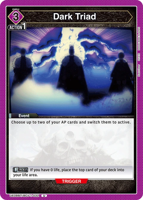 Dark Triad - Union Arena (English) card