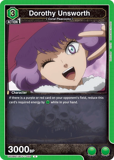 Dorothy Unsworth - Union Arena (English) card