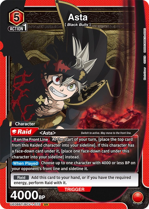 Asta - Union Arena (English) card