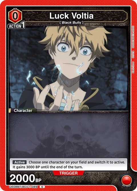 Luck Voltia - Union Arena (English) card