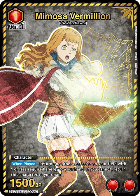Mimosa Vermillion - Union Arena (English) card