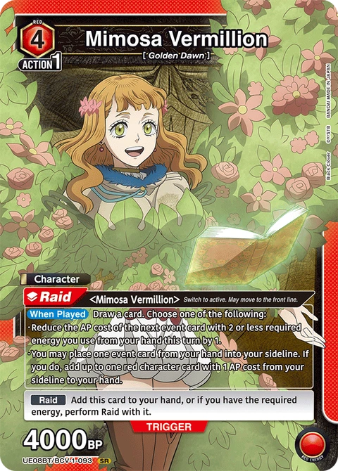 Mimosa Vermillion - Union Arena (English) card