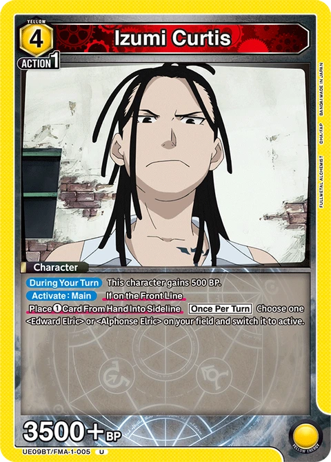 Izumi Curtis - Union Arena (English) card