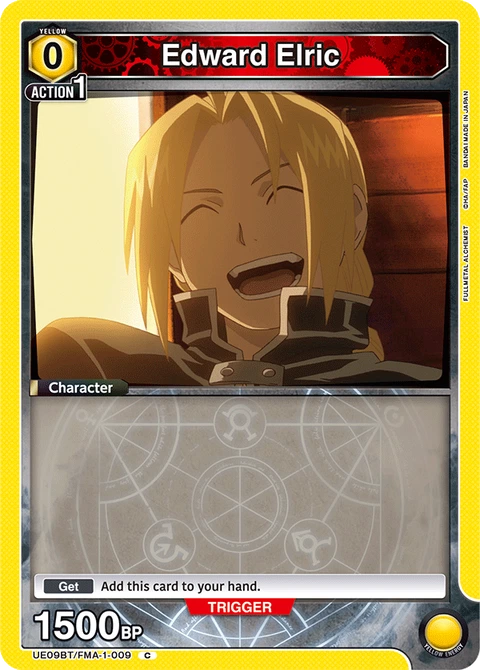 Edward Elric - Union Arena (English) card