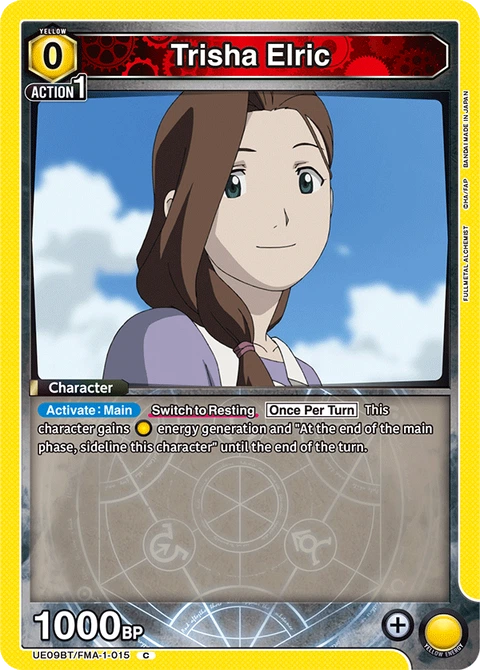 Trisha Elric - Union Arena (English) card