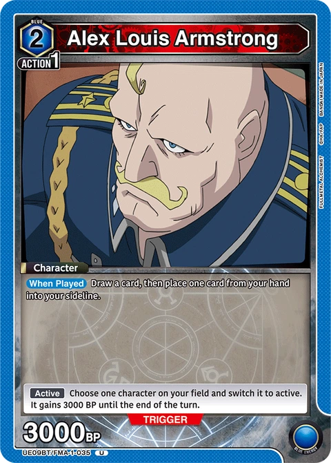 Alex Louis Armstrong - Union Arena (English) card