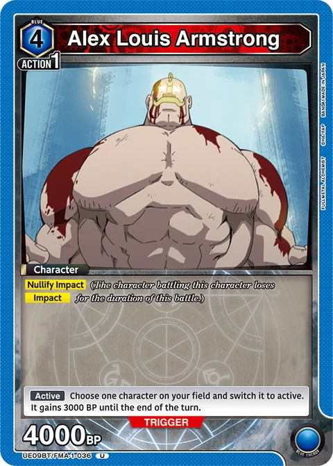 Alex Louis Armstrong - Union Arena (English) card