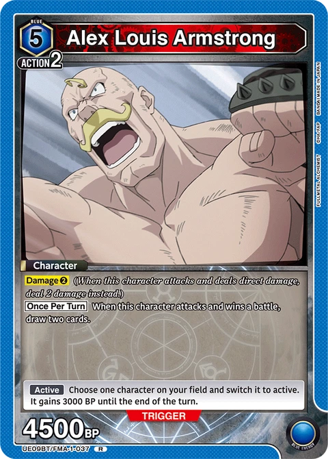 Alex Louis Armstrong - Union Arena (English) card