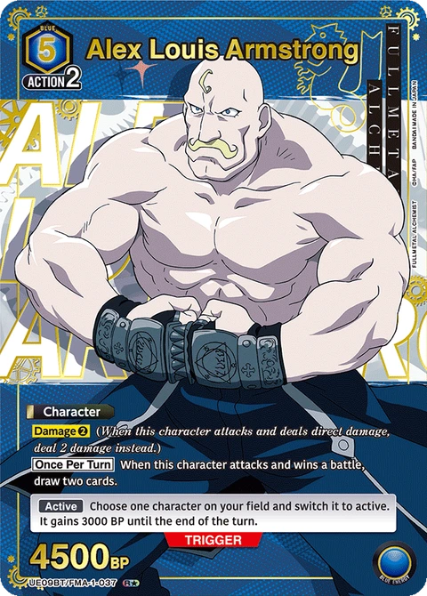 Alex Louis Armstrong - Union Arena (English) card