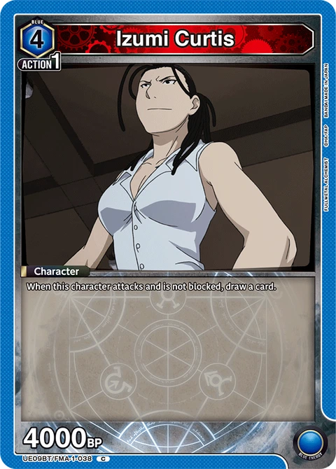 Izumi Curtis - Union Arena (English) card