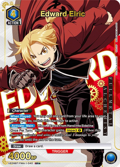 Edward Elric - Union Arena (English) card