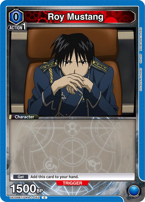 Roy Mustang - Union Arena (English) card