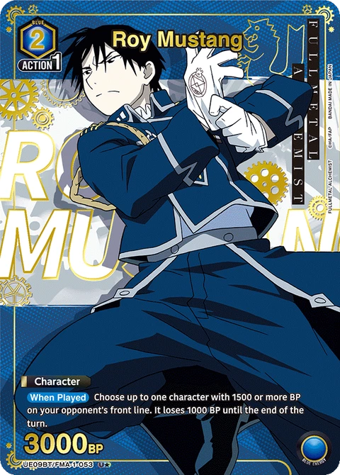 Roy Mustang - Union Arena (English) card