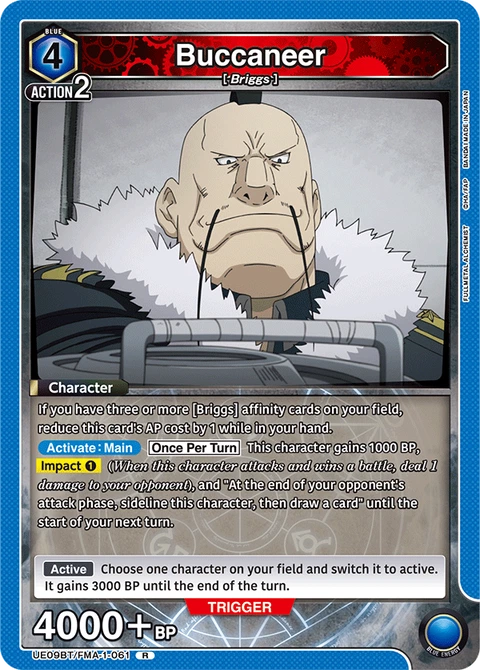 Buccaneer - Union Arena (English) card