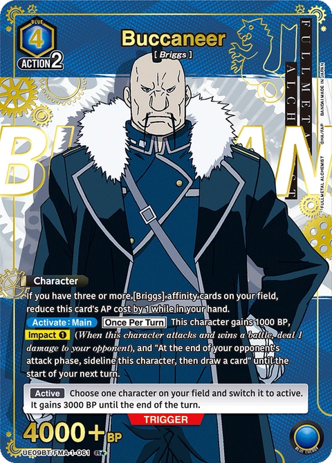 Buccaneer - Union Arena (English) card