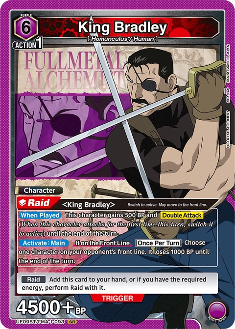 King Bradley - Union Arena (English) card