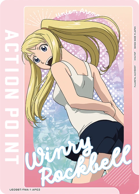 Action Point Card(FULLMETAL ALCHEMIST) - Union Arena (English) card