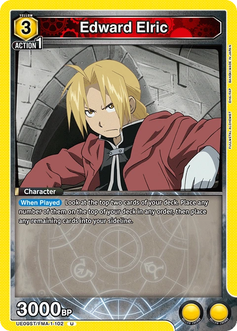 Edward Elric - Union Arena (English) card