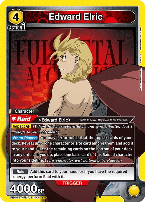 Edward Elric - Union Arena (English) card