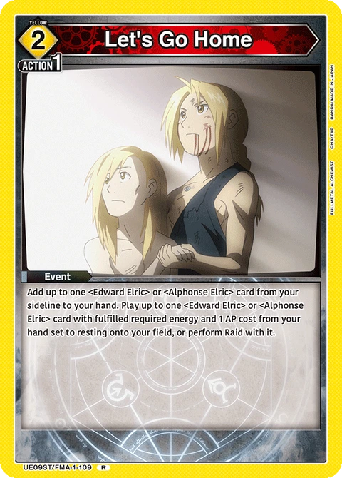 Let's Go Home - Union Arena (English) card