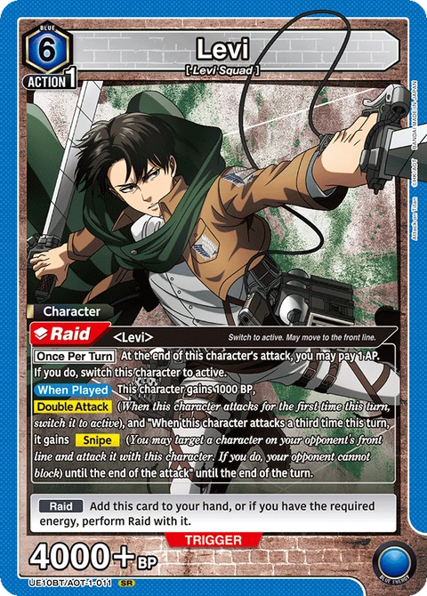 Levi - Union Arena (English) card