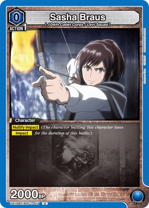 Sasha Braus - Union Arena (English) card