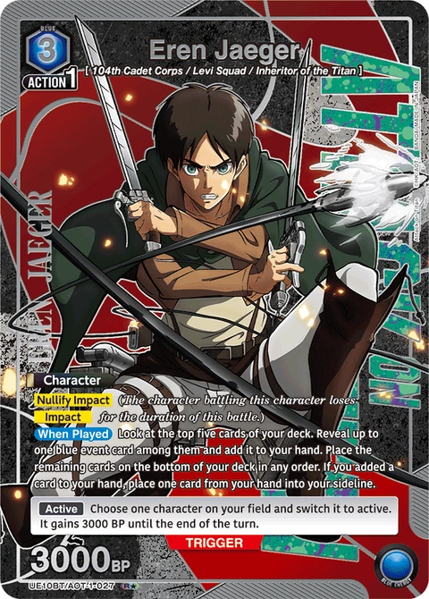Eren Jaeger - Union Arena (English) card