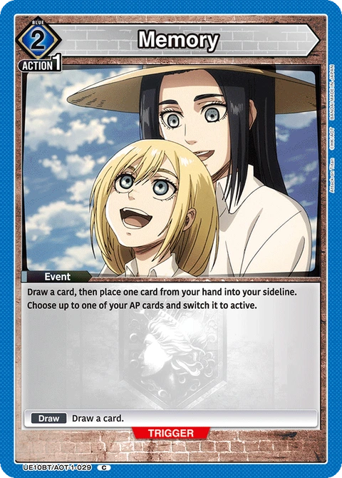 Memory - Union Arena (English) card