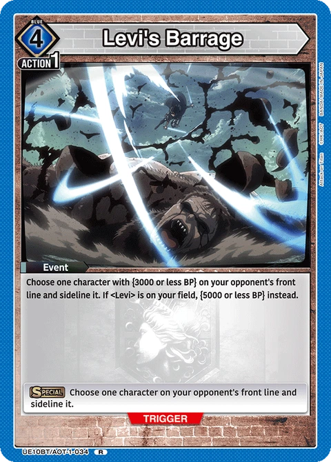 Levi's Barrage - Union Arena (English) card