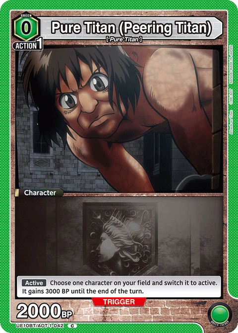 Pure Titan (Peering Titan) - Union Arena (English) card