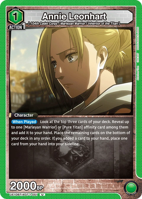 Annie Leonhart - Union Arena (English) card