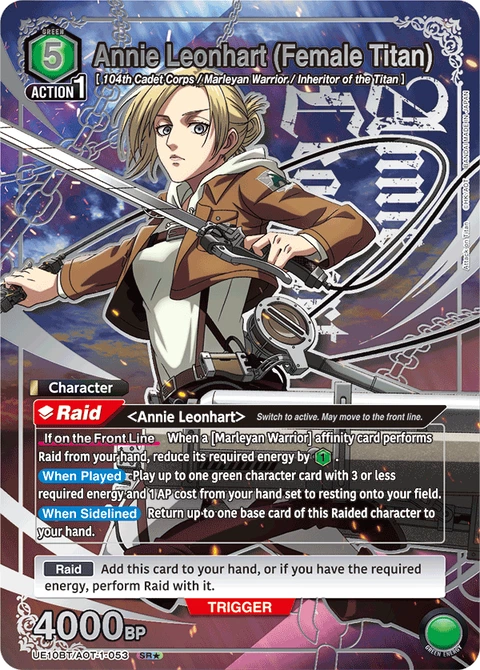 Annie Leonhart (Female Titan) - Union Arena (English) card