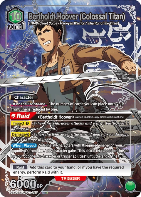 Bertholdt Hoover (Colossal Titan) - Union Arena (English) card